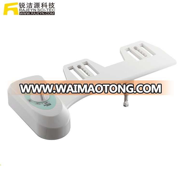 Adaptable Non Electric Manual Lavatory Plastic Manual Toilet Seat Bidet