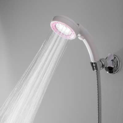 High pressure hand shower with water stop function Rotate 360 degrees